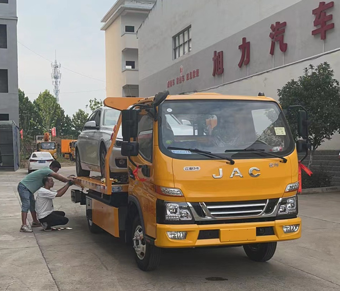 國(guó)六江淮駿鈴V5藍(lán)牌清障車（輕量化）