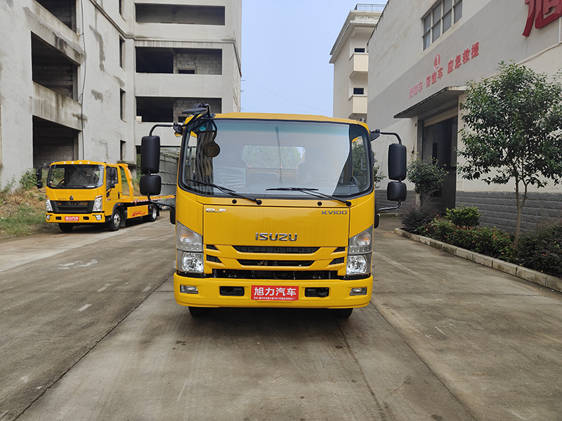 國六慶鈴五十鈴KV100藍(lán)牌清障車（輕量化）
